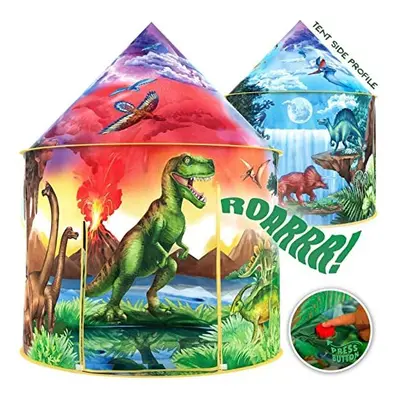 W&O Dinosaur Discovery Play Tent with Roar Button, an Extraordinary Dinosaur Tent, Dinosaur Toys