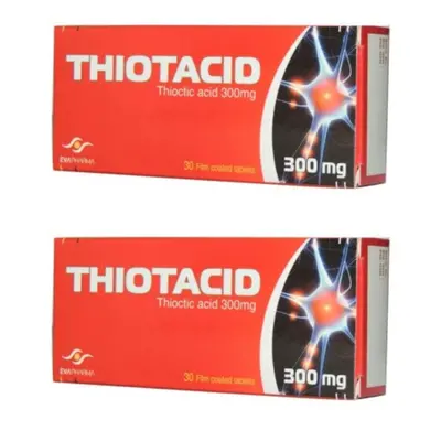 Thiotacid mg Coated Film Tablets 30's - (Pack Of 2)