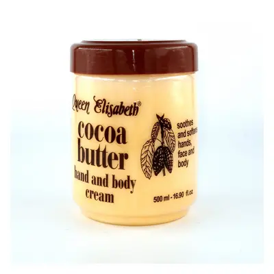 (6) Queen Elisabeth Cocoa Butter Hand & Body Cream 500ml