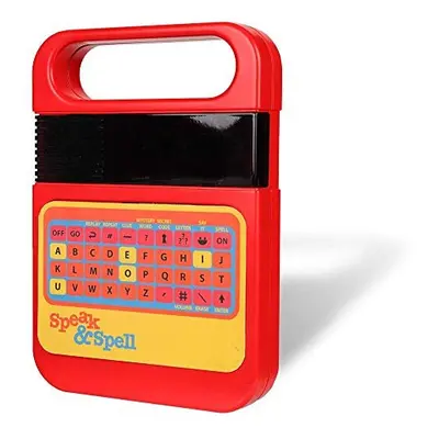 Basic Fun! Speak & Spell Electronic Game Classic Retro Interactive Toy ,Educational Learning Sys