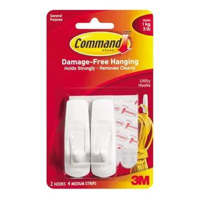 Command Self-Adhesive Hook (White)