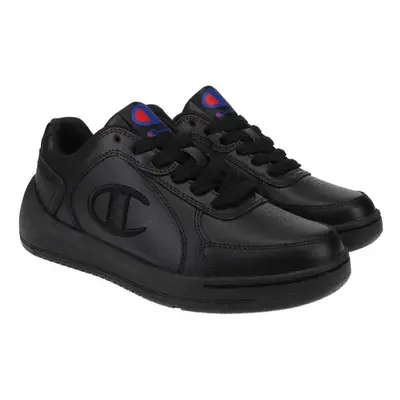 Champion Women's Super C Classic Court Sneaker (Black Noir Numeric_7_