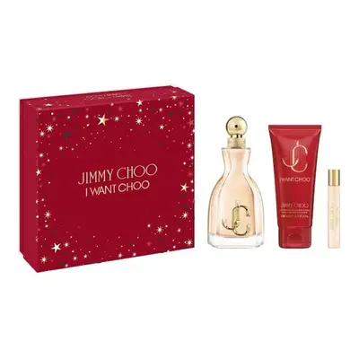 Jimmy Choo I Want Choo Eau De Perfume Spray 100ml Set Pieces