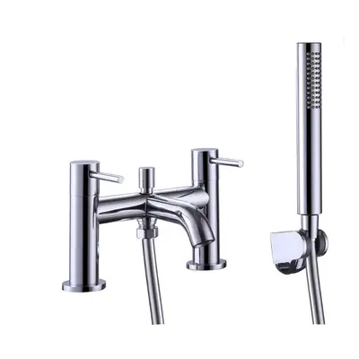 Nes Home Bath Shower Mixer Tap With Handheld Kit Chrome