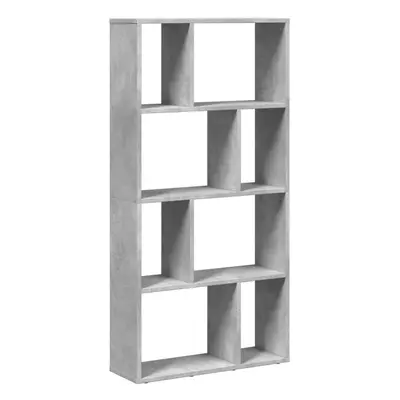 (concrete grey, x x cm) vidaXL Bookcase Bookshelf Storage Cabinet Book Stand Book Rack Engineere