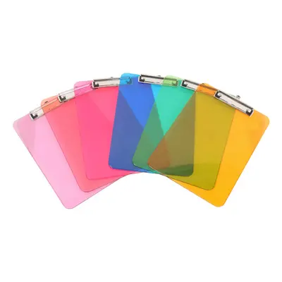 Amazon Basics Plastic clipboards Pack of Letter Assorted color