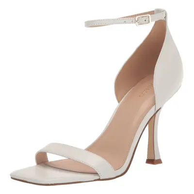 Guess Women's Yael Heeled Sandal White 8.5