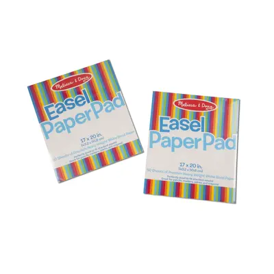 Melissa & Doug Easel Pad Bundle Sheets 2-Pack - Large Easel Paper P