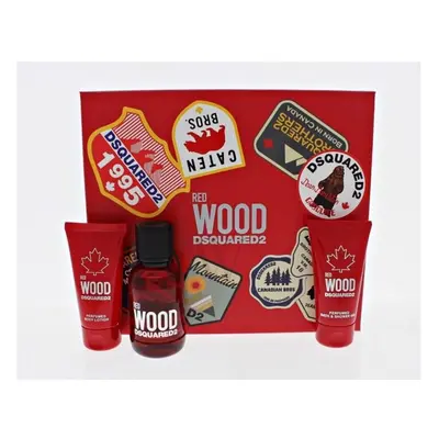 Dsquared2 Ladies Wood Red Pour Femme Gift Set Fragrances