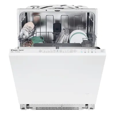 Candy RapidÃ CI 4C7L0W-80 dishwasher Fully built-in place settings C