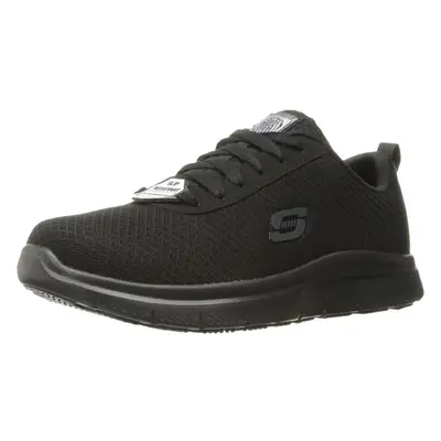 Skechers Mens Flex Advantage Bendon Work Shoe Black Wide