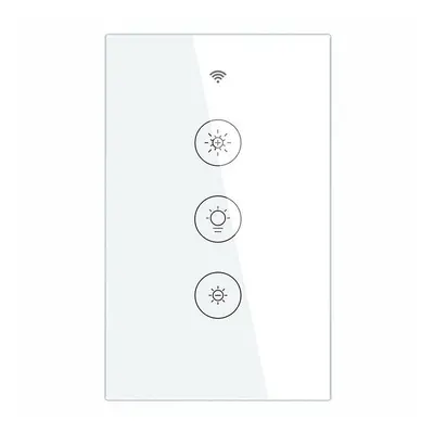 (switch US) WiFi RF Smart Light Dimmer Switch 2/3Way Muilti-Control Smart Life/Tuya APP Control 