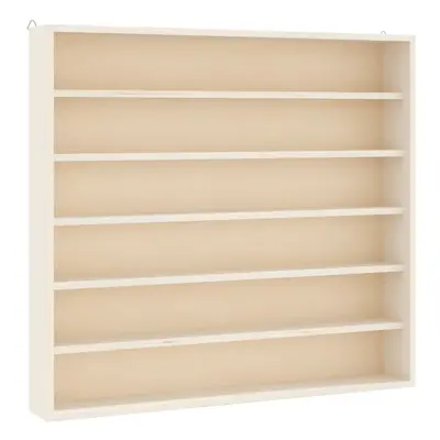 (60 x 8.5 x cm) vidaXL Wall Display Cabinet with Shelves Display Case Wall Display Shelf