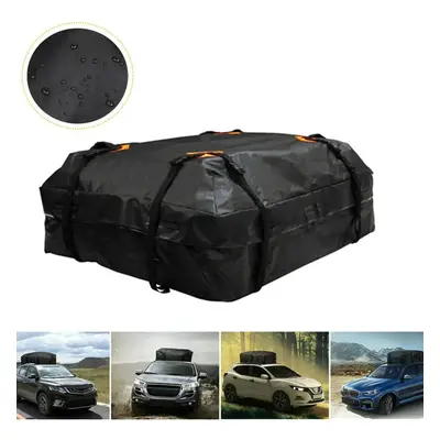 120x90x44cm Car Roof Top Rack Storage BagsTravel 600D Cargo Carrier Luggage Storage Waterproof