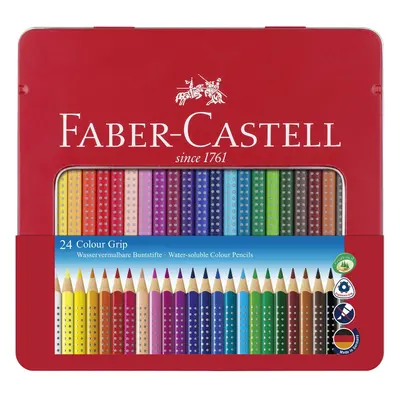 Faber-Castell Tin of Colour GRIP pencils