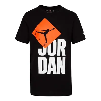 Nike Jdb Jordan Bof Logo T-Shirt Nera da Bambino Nero