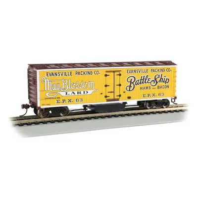 Track Cleaning Reefer Car EVANSVILLE Packing Co. - HO Scale