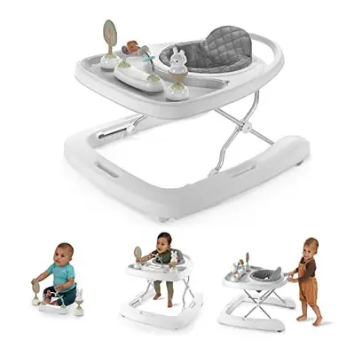 Ingenuity Spring & Sprout First Forest 3-in-1 Baby Activity Walker, Push-Behind Walker with Remo