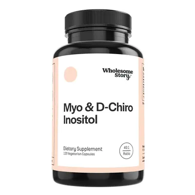 Myo-Inositol & D-Chiro Inositol Blend Capsule, Hormonal Balance & Healthy Ovarian Function Suppo