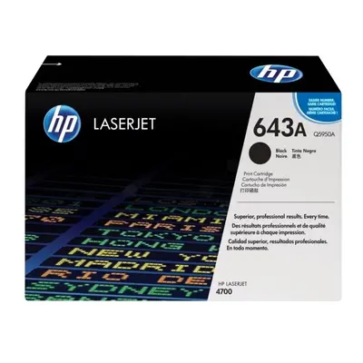 HP Q5950A (643A) Toner black, 11K pages @ 5% coverage