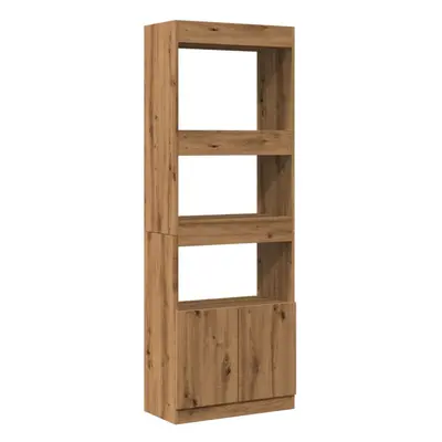 (oak, x x cm) vidaXL Highboard Sideboard Storage Organiser Cabinet Cupboard Engineered Wood