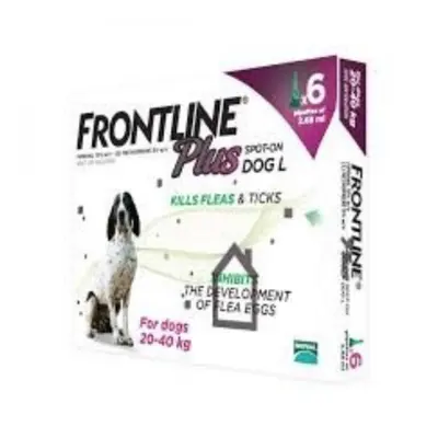 Frontline Plus Large Dogs Lbs (20-40kg), Pack