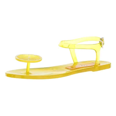 Katy Perry Women's The Geli Flat Sandal Lemon