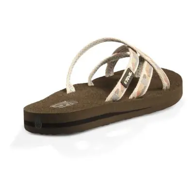 Teva womens Olowahu Sandal Waterfall/Antique Gold M US