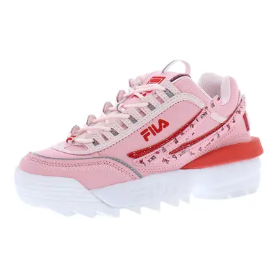 Fila Disruptor II EXP (Big Kid) Primrose Pink/Coral Blush/White Big