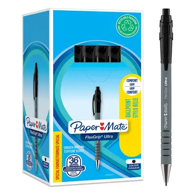 Paper Mate Medium Point (1.0 mm) Flexgrip Ultra Retractable Ballpoint