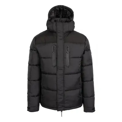 (M, Black) Trespass Mens Casual Padded Zip Jacket Parkstone