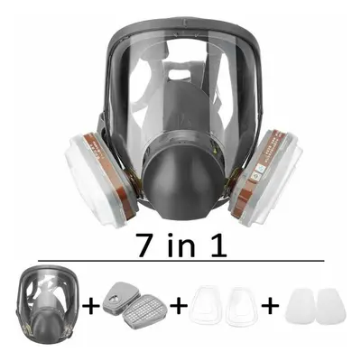 6800 Full Face Gas Mask Respirator Paint Spray Protective Facepiece