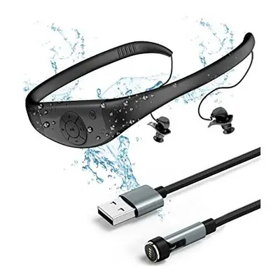 Waterproof MP3 Headphones for SwimmingUltralight Swimming HeadphonesIn Ear Sports Waterproof Hea