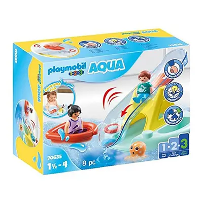 1.2.3 AQUA Water Seesaw with Boat, educational toy, indoor and outdoor water toy, exciting and f