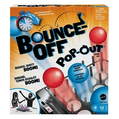 Mattel Games Bounce-Off Pop-Out Party Game for Kids Adults and Family