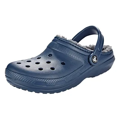 Crocs Classic Lined Clog Navy/Charcoal Men's Women's Medium