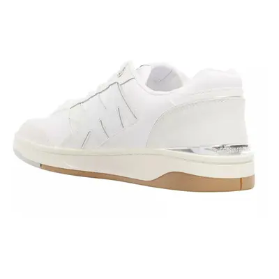 Michael Kors Women's Rebel Lace Up Sneaker Optic White 7.5