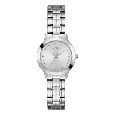 GUESS Classic Slim Stainless Steel Bracelet Watch. Color: Silver-Tone