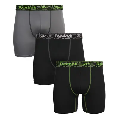 Reebok Men's Pack Performance Quick Dry Moisture Wicking Boxer Brief