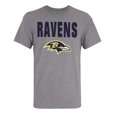 New Era NFL Men's Yard Line Dri-Fit Short Sleeve T-Shirt, Baltimore Ravens, Large