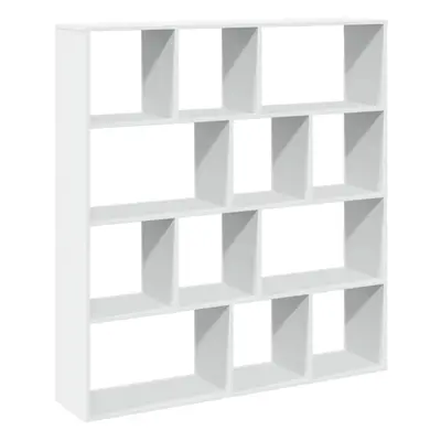 (white, x x 141.5 cm) vidaXL Book Cabinet Bookcase Storage Shelf Bookshelf Book Rack Engineered 