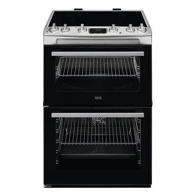 600mm Double Electric Cooker Induction Hob S/Steel