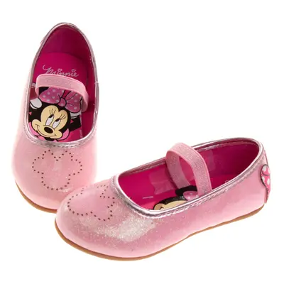 Disney Girls Mary Jane Flats - Kids Character Princess Dress up Slip-o