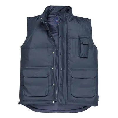 (S, Navy) Portwest Mens Classic Body Warmer