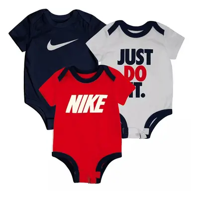 Nike Jordan baby-boys Assorted Pack BodySuit Universityred(56e779-u