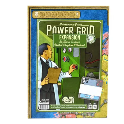 Rio Grande Games RIO575 Power Grid-N Europe & UK Recharged Board Game