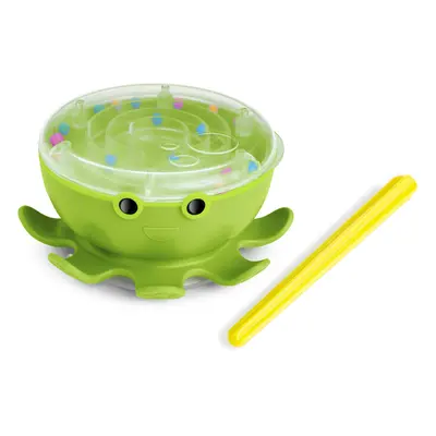 Munchkin Octodrum 3in1 Musical Toddler Bath Toy Drum Tambourine and Maze Green