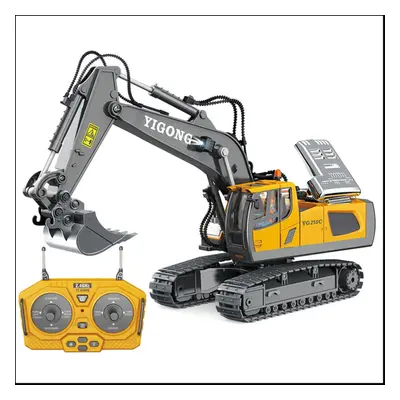 1:24 Remote Control Excavator Channels 2.4G Remote Control Aluminum Alloy Engineering Vehicle