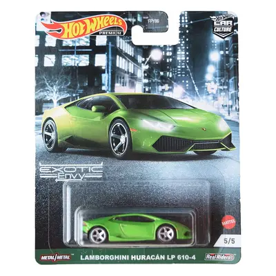 Hot Wheels Lamborghini Huracan LP green] car culture