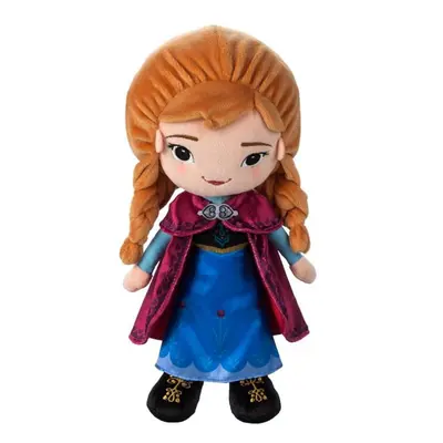 Disney Store Official Princess Plush Doll (Anna from Frozen) Medium Inches Princess Dolls with E